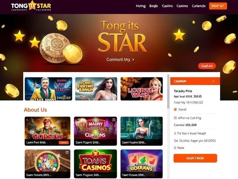 Welcome to Tong Its Star - your premier, officially authorized online gambling platform. Discover casino games, daily promotions, and secure real-money betting on our trusted website. Start playing today at Tong Its Star.com!